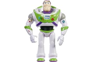 Mattel Disney Pixar Toy Story Large Action Figure, Posable Buzz Lightyear Collectible in Spacesuit Look, 12-inch Scale