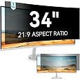 Amazon.com: 34 Inch Curved Computer Privacy Screen Filter for 21:9 ...