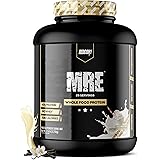 REDCON1 MRE Protein Powder, Vanilla Milkshake - Meal Replacement Protein Blend Made with MCT Oil & Whole Foods - Protein with