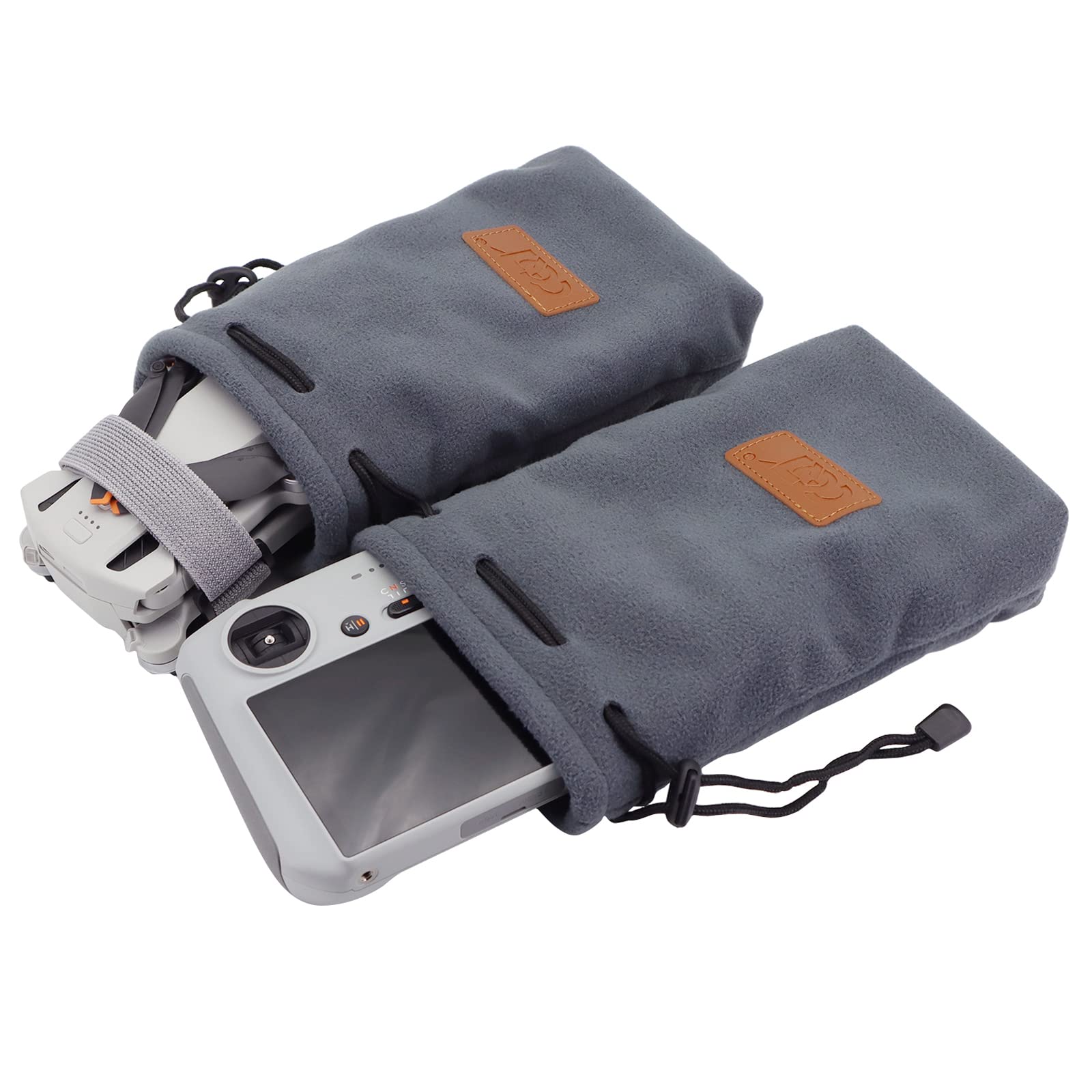 Gdraco DJI Mini 3 Pro Compact Drone Carrying Case, 2 Bags + 1 Propeller Holder