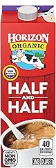 Horizon Organic Half & Half, Ultra Pasteurized, 1 Quart