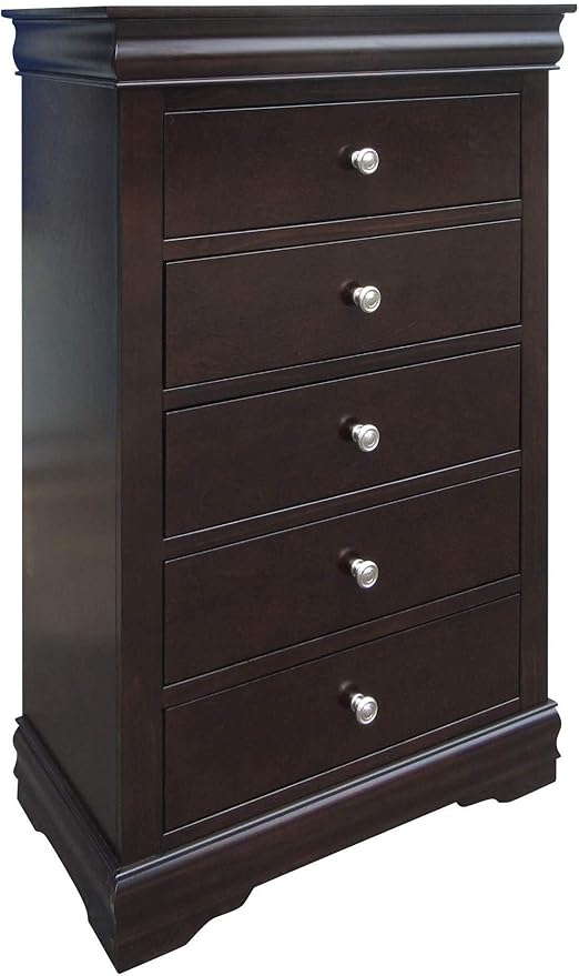 Amazon Com Greyson Living Ocala 5 Drawer Louis Philippe Chest By