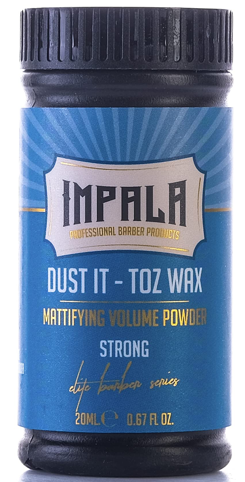 Impala Hair Powder Men Hair Styling Texturizing Powder For All Hair Types, Instant Volume, Matte Texture, Easy to Use, Fluffy & Natural & Lightweight, Hair Powder Men, Strong Hold 20g, Pack of 1