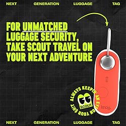 Knog Scout iOS Smart Tag, Tracker & 85d Alarm