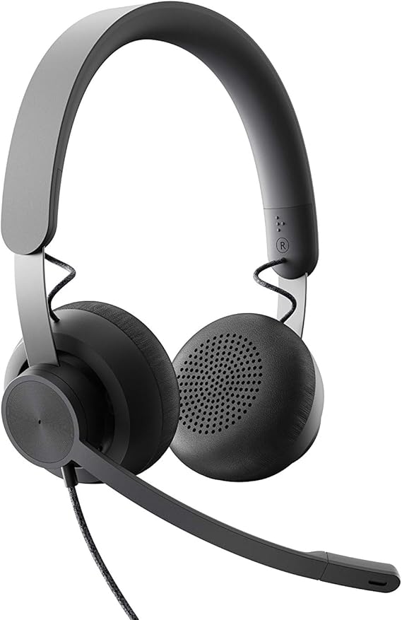 Logitech Zone Wired Noise Cancelling Headset - Graphite: Amazon.ca