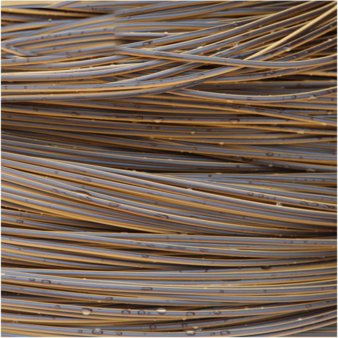 Queenbox 3mmx10m Gradient Round Rattan Weaving, Synthetic Rattan Repair Knit Material Plastic Rattan for DIY Home Furniture, Chair Table, Storage Basket