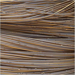 Queenbox 3mmx10m Gradient Round Rattan Weaving, Synthetic Rattan Repair Knit Material Plastic Rattan for DIY Home Furniture, Chair Table, Storage Basket