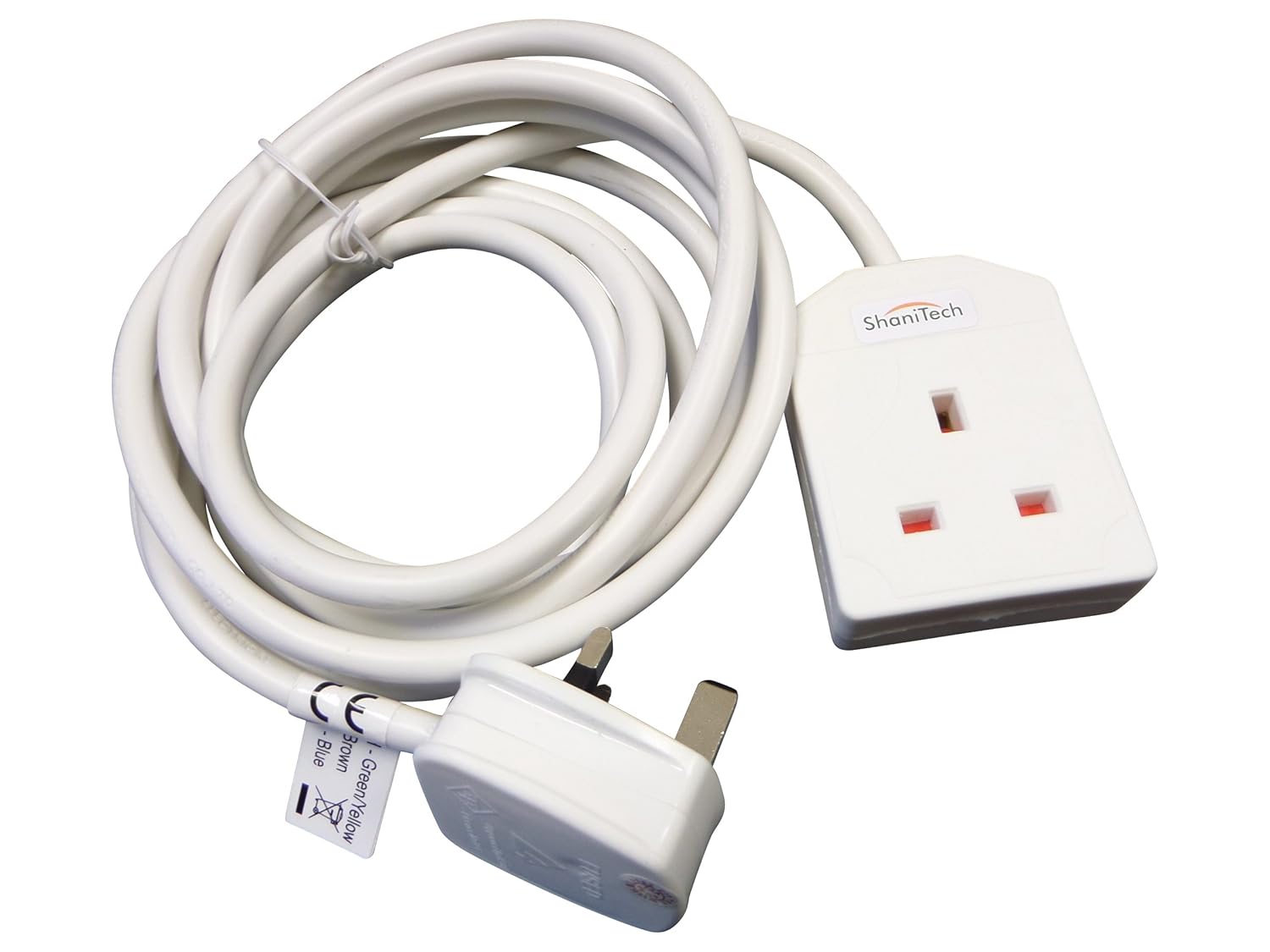 0.2 m extension lead