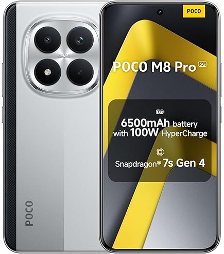 Amazon.com: XIAOMI Poco M8 5G Ai (Compatible with Tmobile Mint