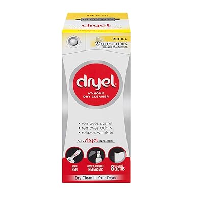 Dryel at-Home Dry Cleaner Refill Kit - 8 Loads