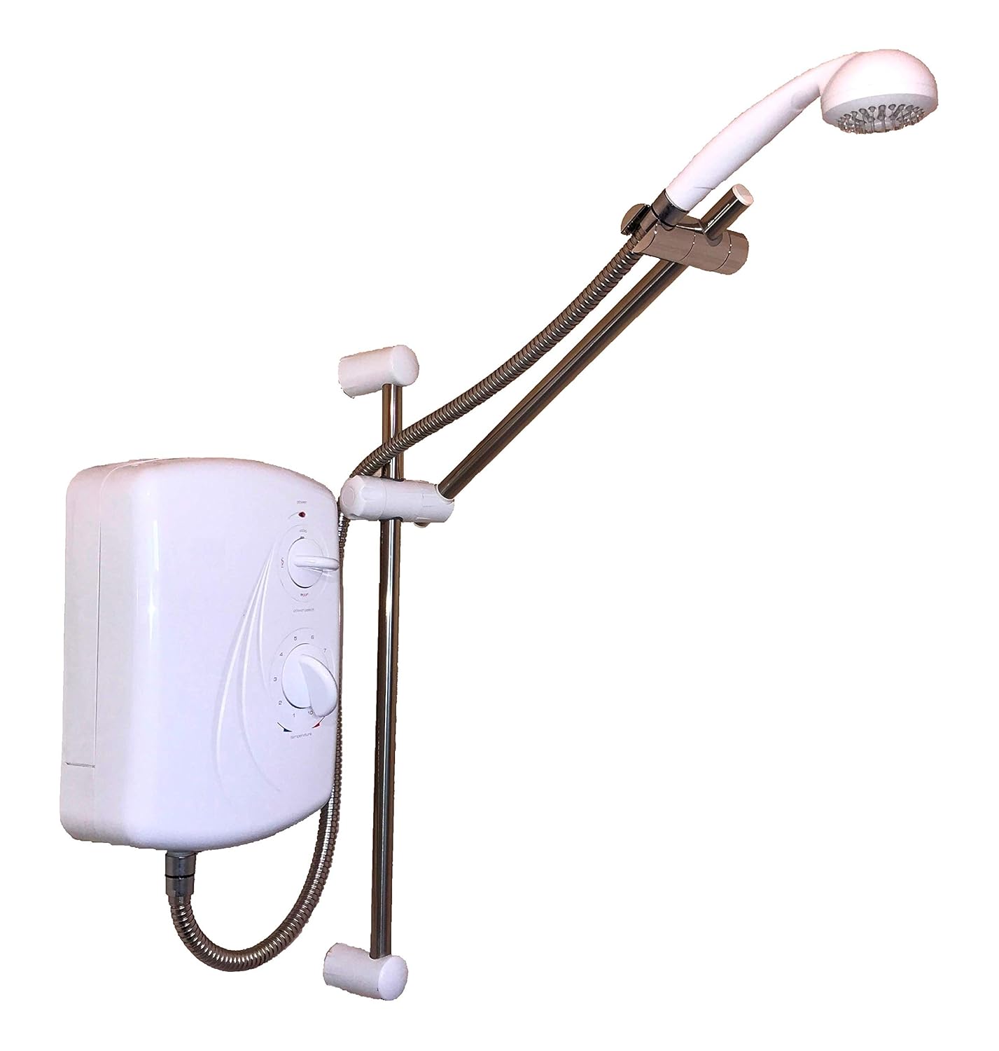 Shower Head Extender Bracket Over Bath Extension RinserPro Bathroom