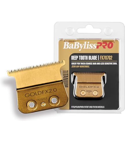 Amazon.com: BaBylissPRO Barberology Replacement Gold Titanium