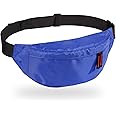NZII Running waist pack,Fanny Pack for Men Women,Lightweight Belt Bag for Travel Sports Hiking(355 Blue)