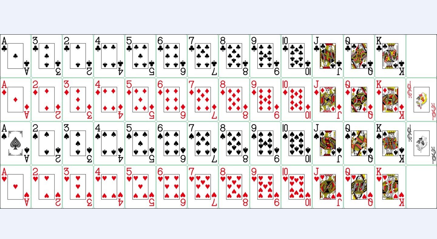 WATERPROOF PLAYING CARDS - INTERHOME©