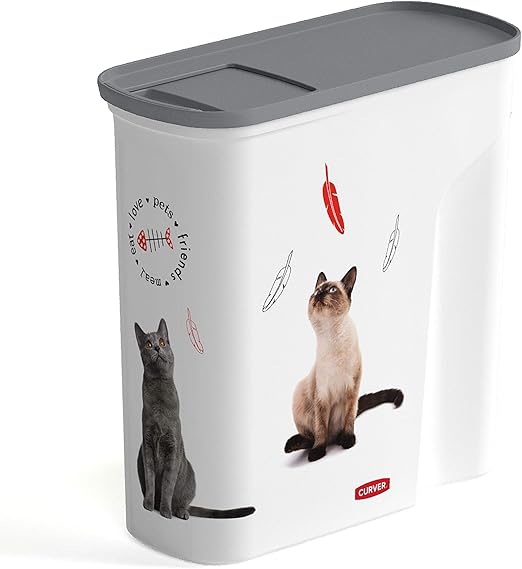 CURVER K&Bz Contenedor para Comida De Gato 6L: Amazon.es: Productos para mascotas