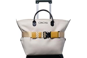The Original Cincha Travel Belt for Luggage - Add a Bag Luggage Strap for Carry On Bag - Airport Travel Accessories for Women & Men - As Seen on Shark Tank