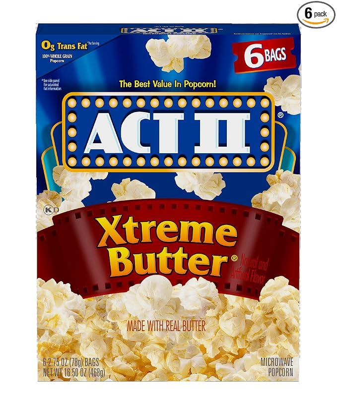 M act ii Extreme Butter 6ct (076150220018)