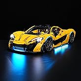 BRIKSMAX Light Kit for McLaren P1 - LED Lighting Compatible with Lego Technic 42172 Building Set (Not Included)
