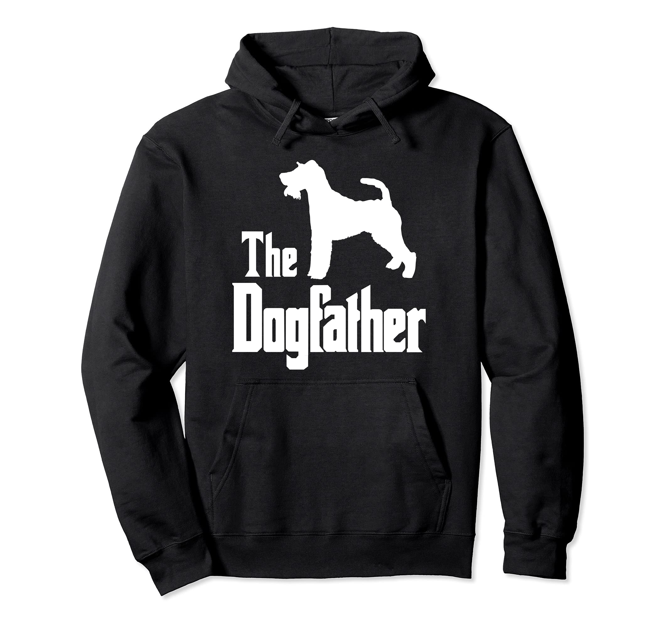 The Dogfather - funny dog gift, funny Fox Terrier Pullover Hoodie