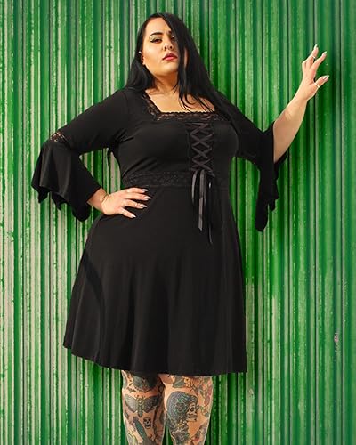Dare to Wear Renaissance Corset Dress: Gothic Victorian Witchy