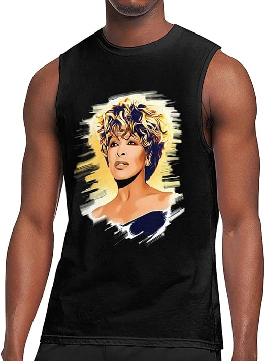 Unisex Tina Turner Graphic TShirt Fashion Tank Tops 3D