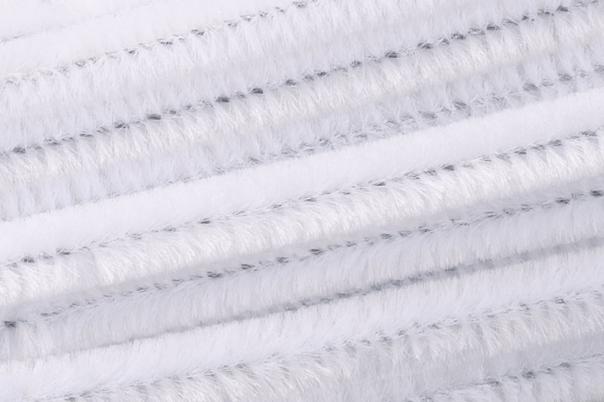 Knorr Prandell 8476004 Pipe Cleaners 50 cm x 8 mm Diameter, White