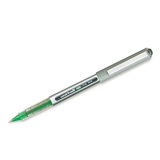 uniball Eye UB157 Roller Pen (Green Ink, Pack of 1) Amazon.in Office