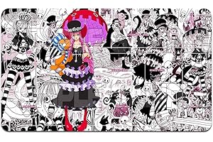YMILOHOGI Playmat Trading Card Game OPCG Mat CCG MTG Playmat TCG Card Game Table Mat Mouse Pad 600X350mm + Free Bag (H007) (Perona H191)