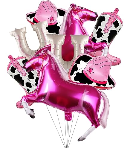 Pack De 3 Caballos Inflables De Varilla Rosa De 94 Cm, Hobby Horse Para Niños, Ideal Para Juegos Diarios, Cumpleaños Y Decoraciones