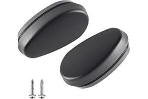 STILEALUS Pair(2) Tubular Side Steps Bars End Caps Replacement Set for 2009-2022 Do-dge Ram