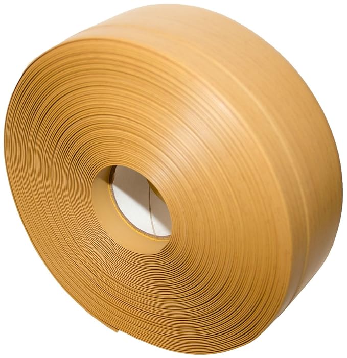 Weichsockelleiste selbstklebend Buche hell 25m, Winkelleiste, Sockelleiste, MS024