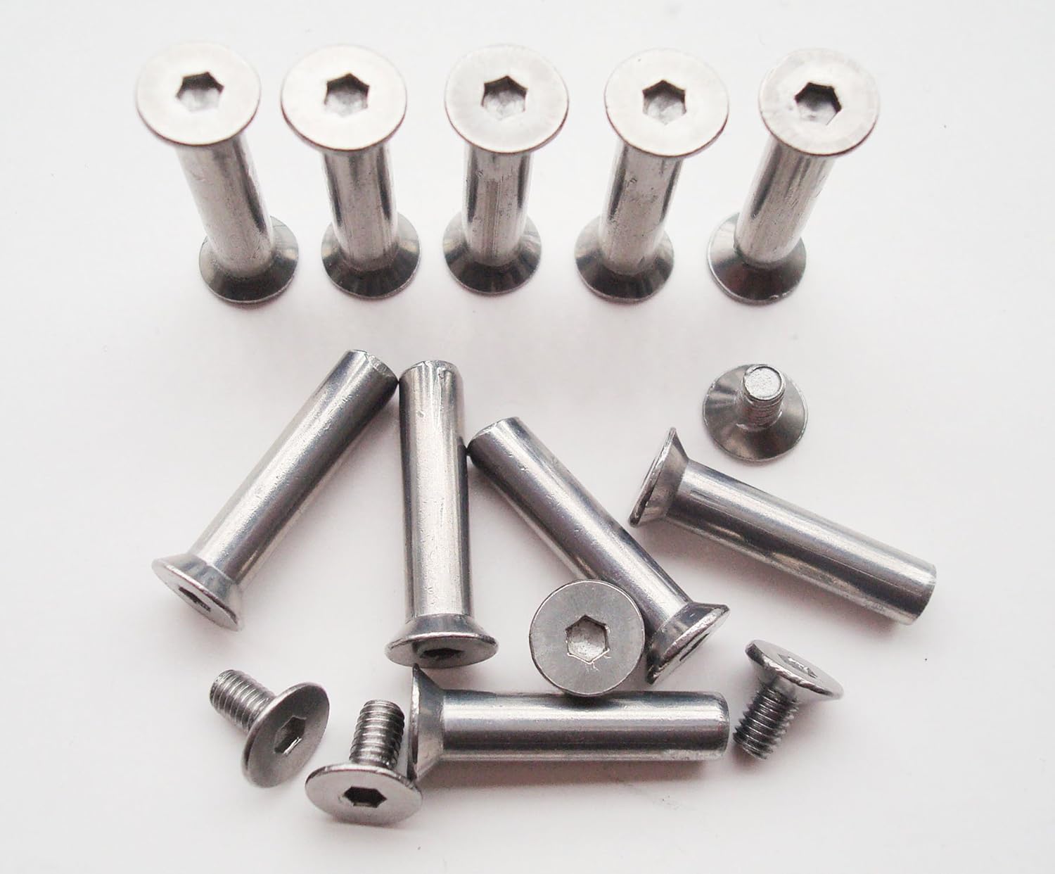 MYIW 10 sets/lot DIY Knife handle screw Flathead Inner hexagon screws,Tactical survival knife