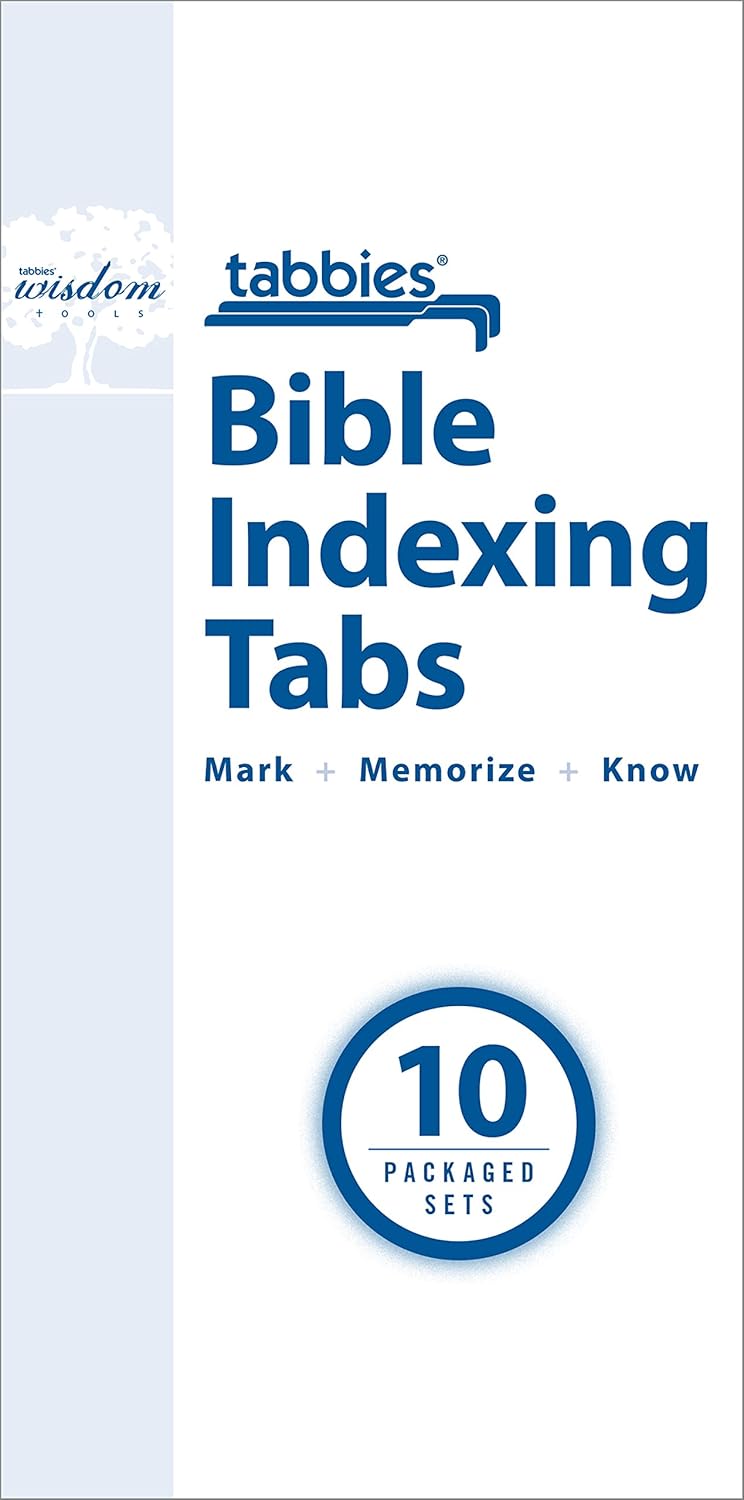Tabbies Silver-Edged Bible Indexing Tabs, Old & New Testament, 80 Tabs Including 64 Books & 16 Reference Tabs (58339), Silver-Edge (80 Tabs) : Office Products