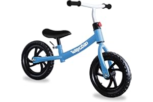 Weychan Toddler Balance Bike 2 Year Old, Lightweight Adjustable Toddler Bike, Balance Bike for 3 4 5 Year Old Boys, No Pedal Bikes for Kids, Age 18 Months to 5 Years Old