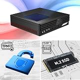 MSI PRO DP21 MFF Desktop i5-12400 8GB RAM 500GB SSD WiFi 6 Win 11 Pro Black view 6
