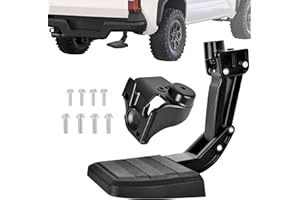 KLN Rear Bed Step Tailgate Bedstep Compatible with Toyota Tacoma 2024 2025 Folding Truck Step Retractable Bumper Tailgate Step Replace # PT392-35920