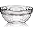 Luminarc Stackable Bowl 10-Piece Set, Glass, 1, Clear