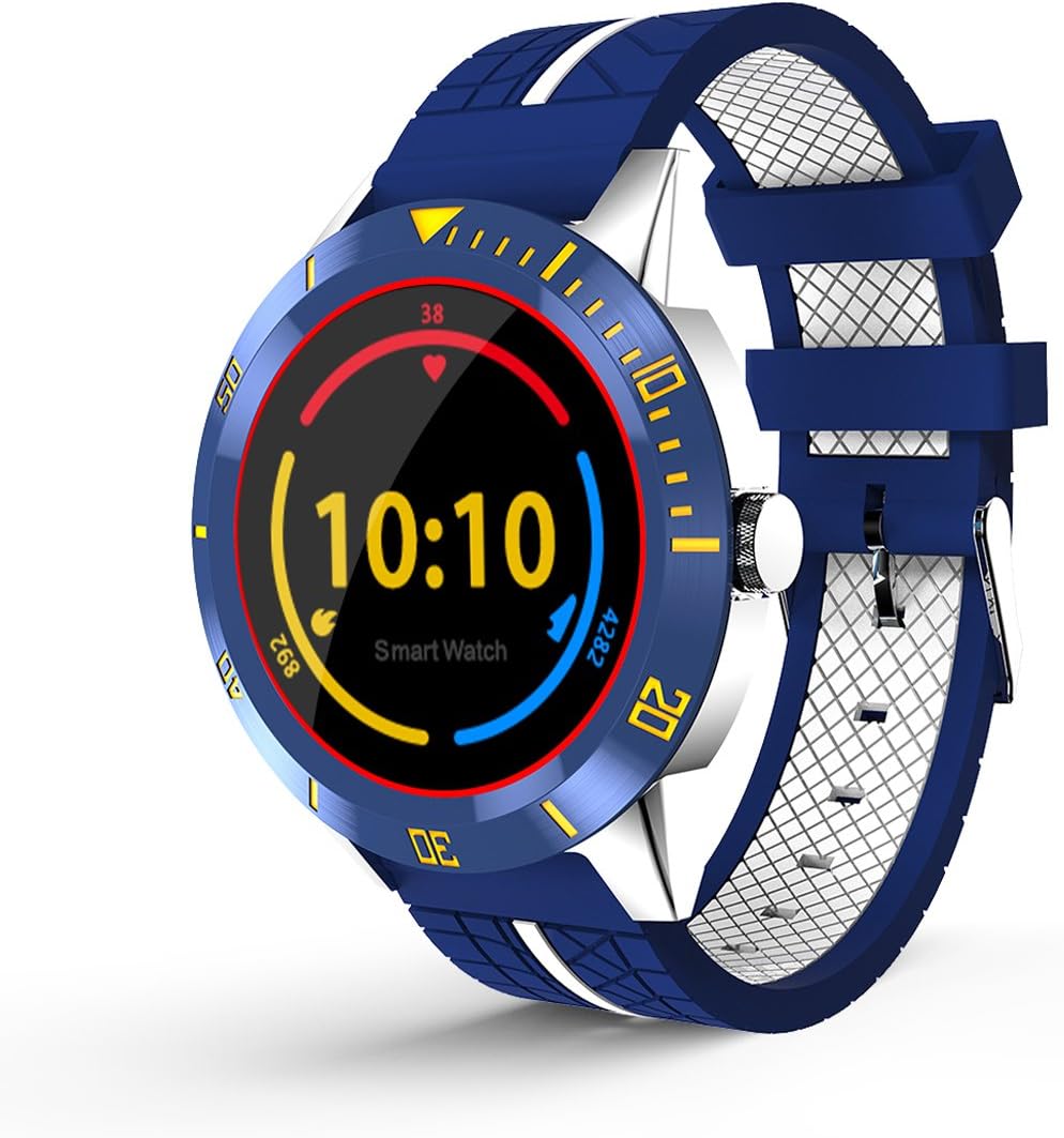 Smart Watch, Bluetooth 4.0 Notification Push Touchscreen Sporting Tracker Watch Support iOS/Android