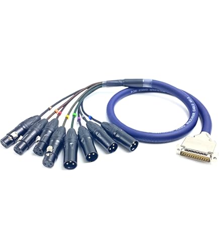 ケーブル・シールド AVID DB25-XLRF&XLRM DigeSnake4 Avid DB25 to TRS DigiSnake - 12 foot | Sweetwater