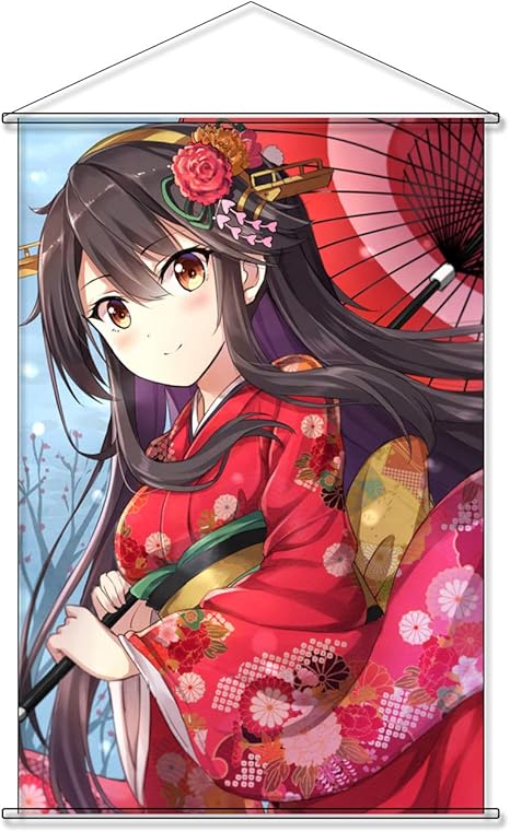 Amazon Co Jp Nijigen Club タペストリー 艦隊これくしょん 艦これ 榛名 はるな Haruna ポスター 掛ける絵 巻物 軸物 アニメ 漫画 可愛い アニメ おしゃれ 萌え カスタム可能 90cmx60cm ホビー 通販