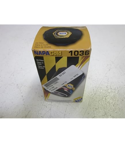 Amazon.com: 1036 NAPA Gold Oil Filter (Gold) : Automotive