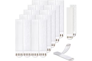 TDZJONE Picture Hangers Strips Kit Heavy Duty, 20-Pairs(40 Strips) 0.63x2.76in Sticky, Picture Hanging Hooks for Walls No Damage,Home Decor Tape Without Nails Refill Adhesive Poster Frame Mounting