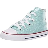 teal sparkly converse