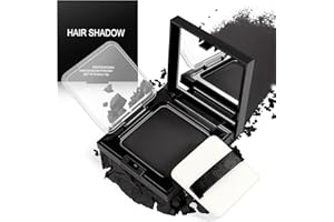 Boobeen Hair Shadow Powder Kit, Hair Root Concealer, Root Touch Up Powder Waterproof Hairline Filler for Cover Hair Color, Th