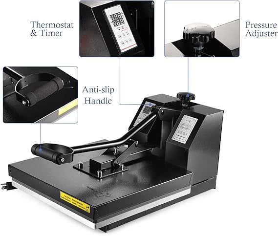 power press industrial heat press
