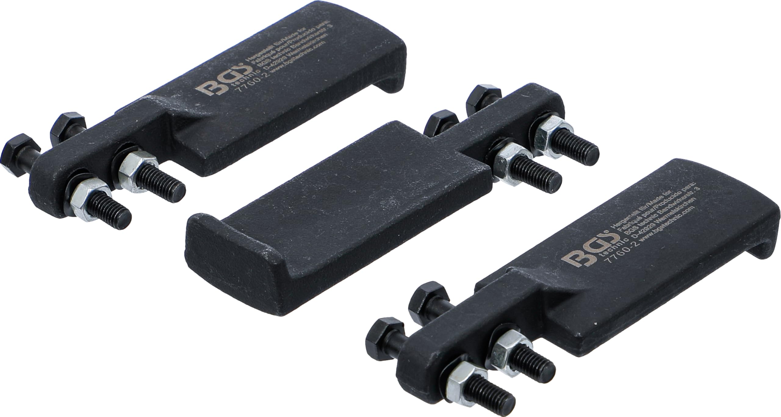 BGS 7760-2 | Spare Claw for Puller | extra slim | 3 pcs. | for BGS 7760