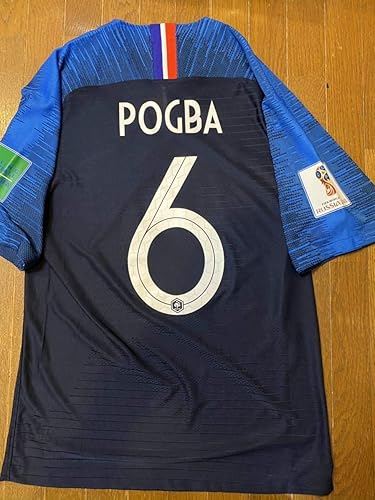 Amazon Co Jp マンチェスターユナイテッド所属 ポール ポグバ 18ロシアワールドカップ フランス代表 選手用 ホーム ユニフォーム ホビー
