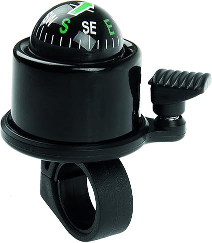 bicycle bell with compass