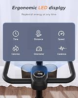 MERACH Exercise Bike with LED Display and App Connectivity 300lb Capacity view 4