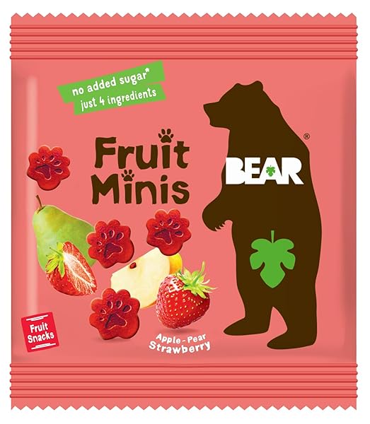 BEAR FRUIT SNACK MINIS – BITE-SIZED SNACKS FOR...